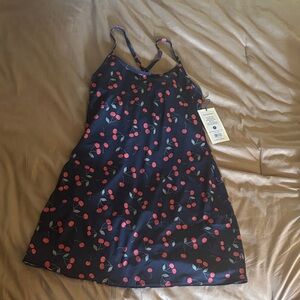 Outdoor Voices Cherry Pattern athletic dress